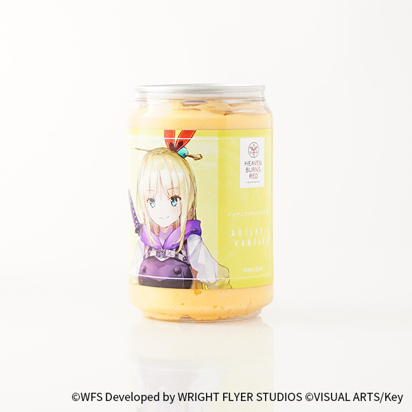 「神崎アーデルハイド」ヘブンバーンズレッドケーキ缶（オレンジ味）