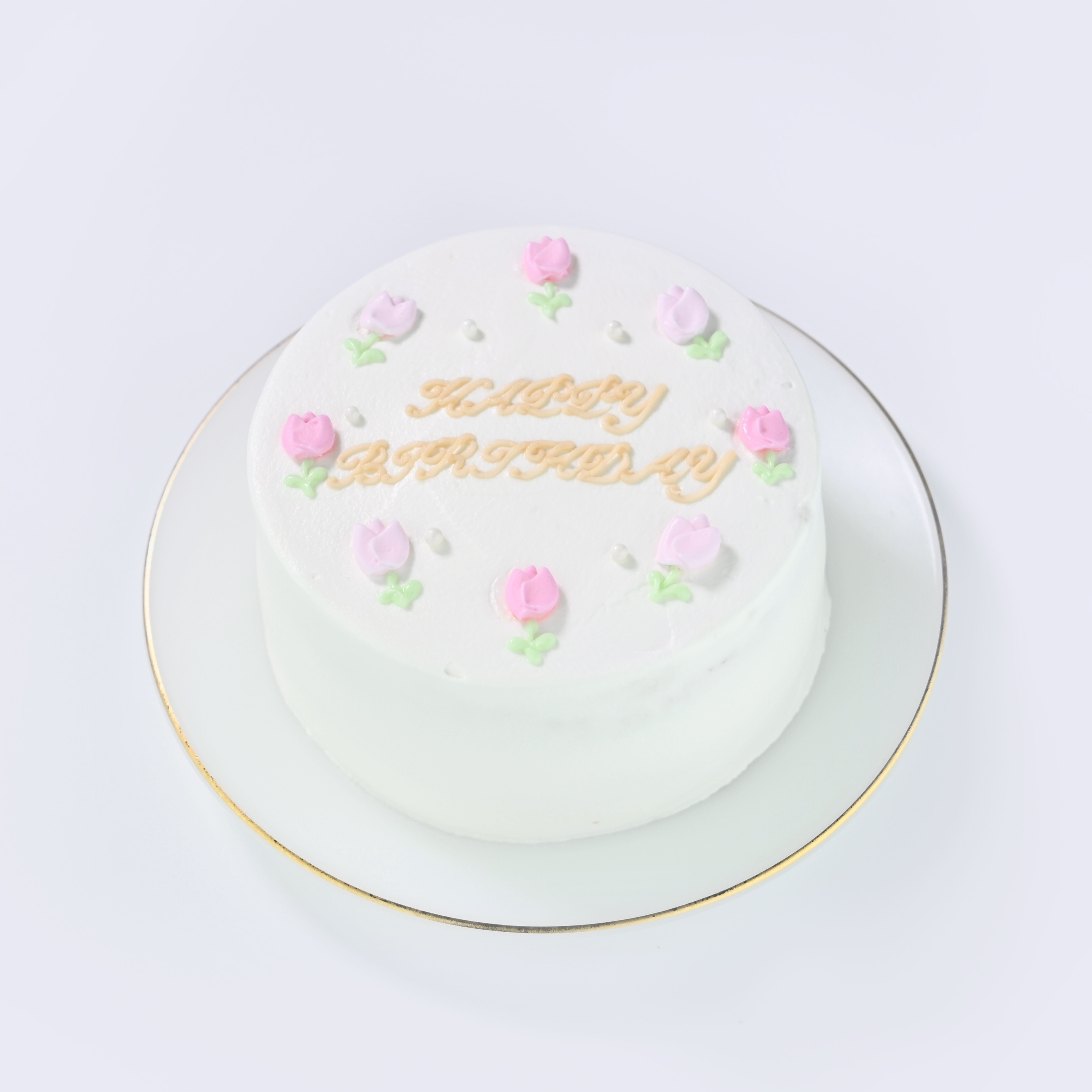 フラワーケーキ(花の色2色まで) センイルケーキ♪ 4号 4