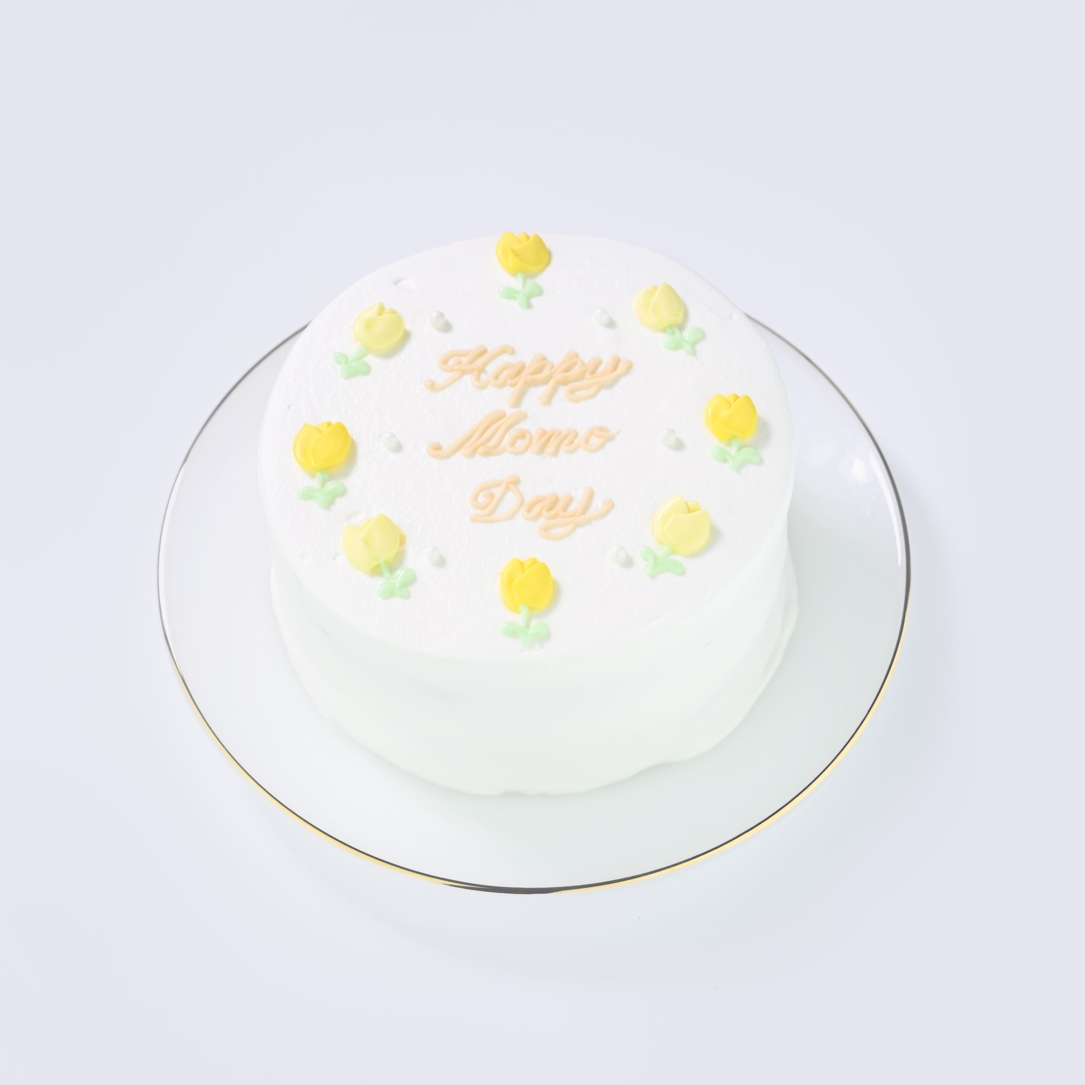 フラワーケーキ(花の色2色まで) センイルケーキ♪ 4号 5
