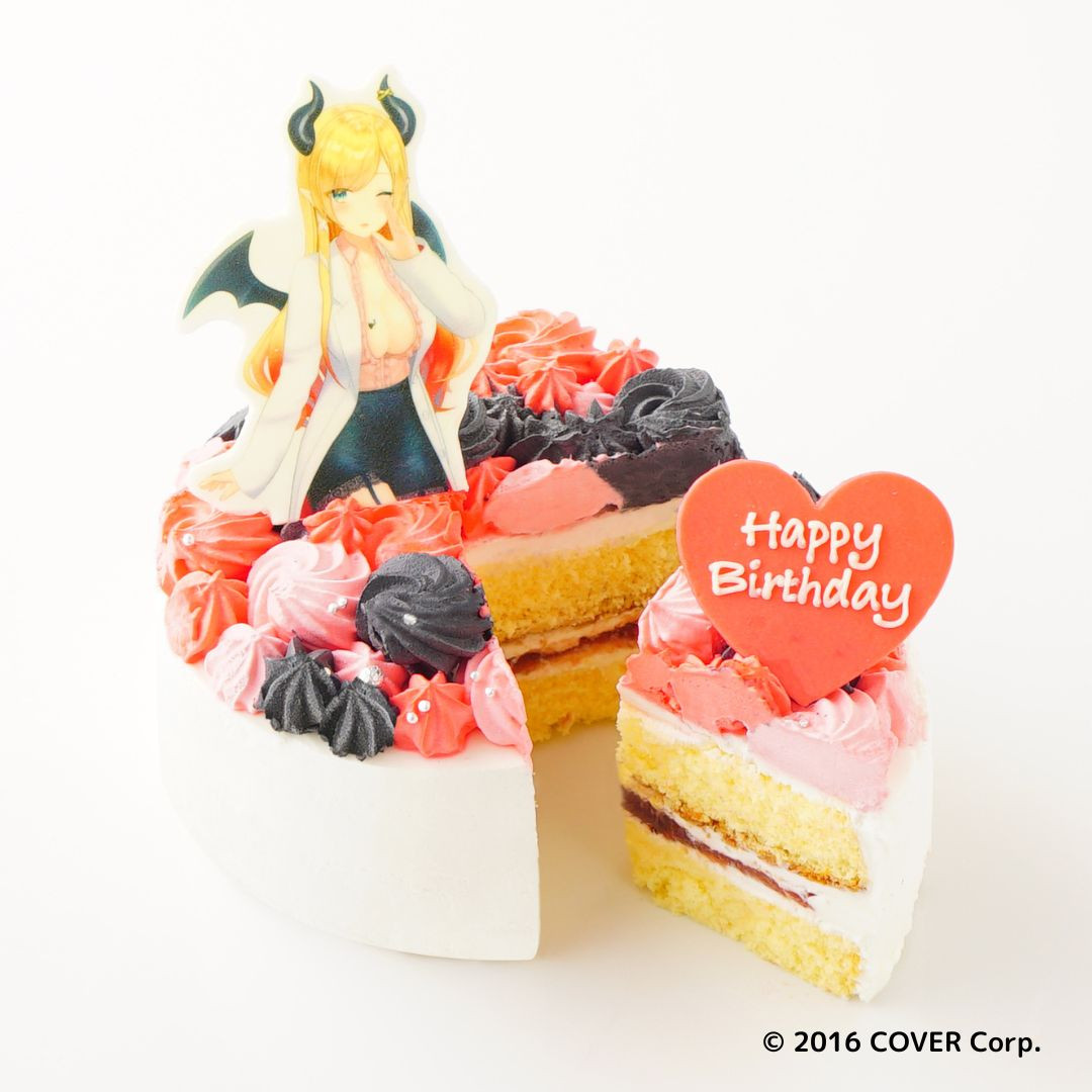 「ホロライブ」癒月ちょこ オリジナルケーキ 4