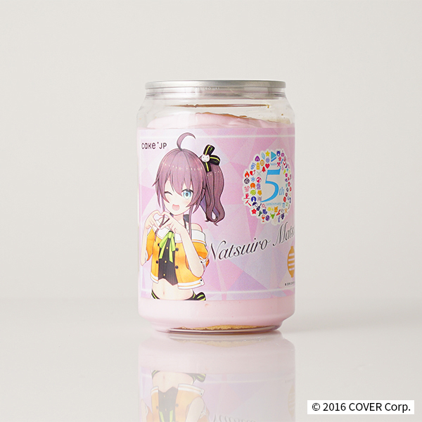 「ホロライブプロダクション」夏色まつり ケーキ缶 1本 (モモ味)