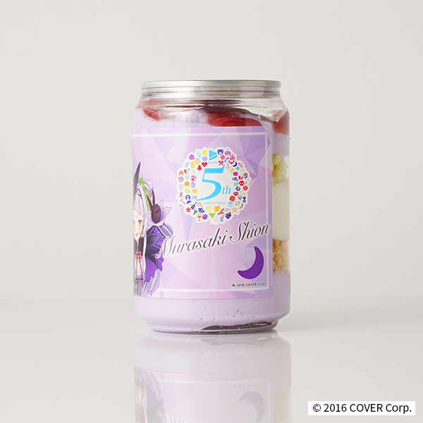 「ホロライブプロダクション」紫咲シオン ケーキ缶 1本 (ラズベリー味)（Rstyle） Cake.jp