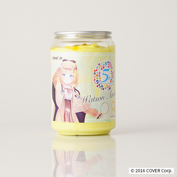 「ホロライブプロダクション」ワトソン・アメリア ケーキ缶 1本 (レモン味)