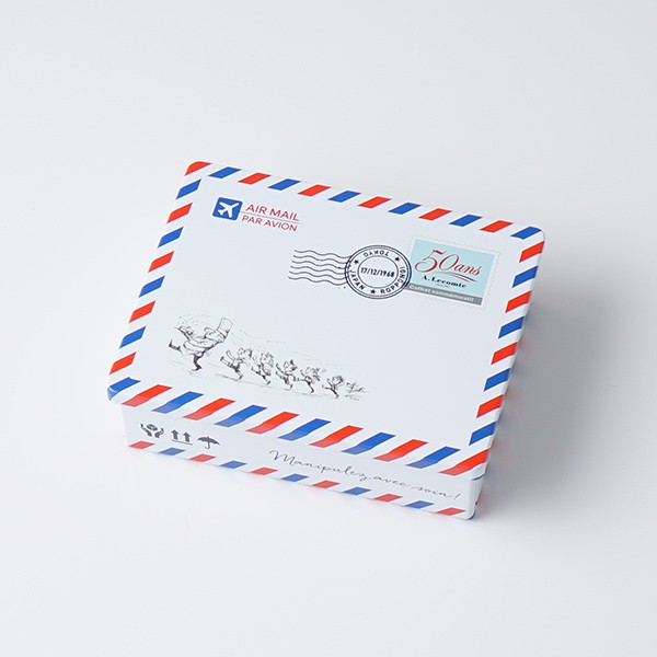 【フランス菓子の名店・ルコント】50周年記念ロゴ　オリジナル缶入ギフトセット 6
