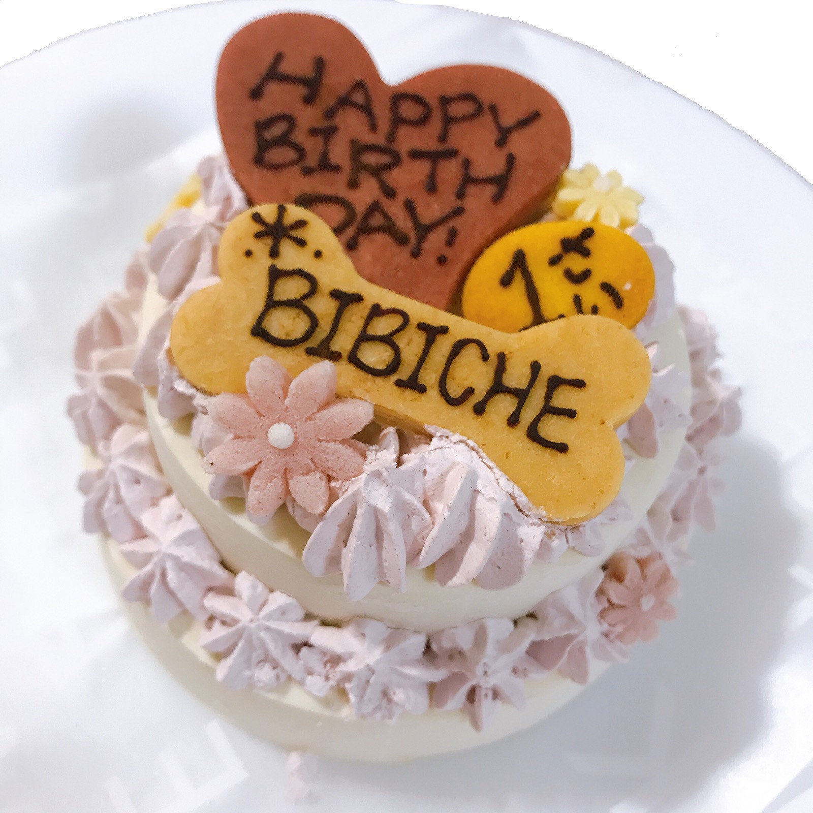 犬用 デコレーションケーキ レアチーズ Bibiche Cake Jp