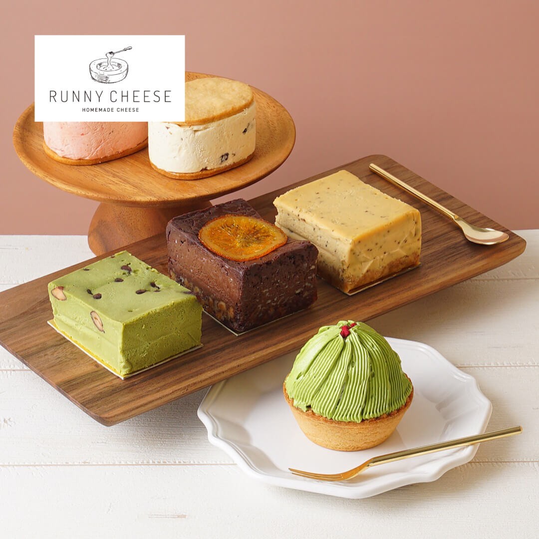 【Cake.jp限定】RUNNY CHEESE　チーズケーキ専門店 　人気チーズスイーツ詰め合わせ　6種セット　　 1
