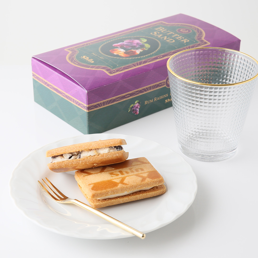 【ファクトリーシン】新商品 バターサンドクッキー 5ヶ入 （常温）