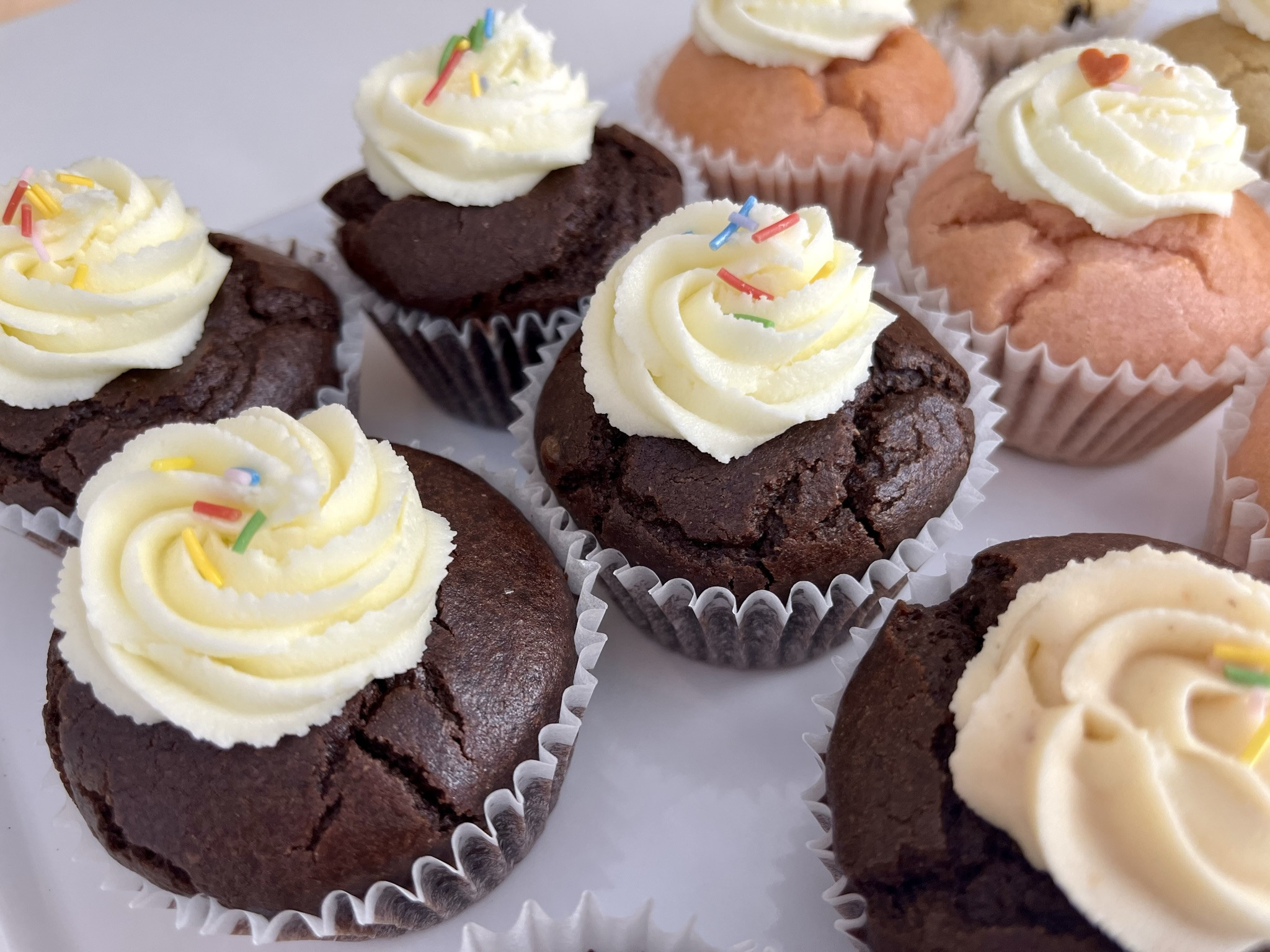 Cupcakes カップケーキセット グルテンフリー ヴィーガン 6個セット Bon Bon Bake Shop Cake Jp