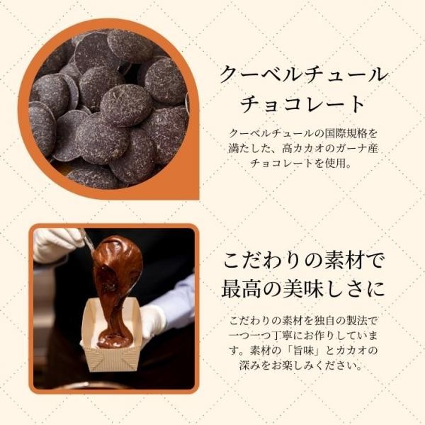 【グルテンフリー】 訳ありガトーショコラ「アウトレット」3本セット 600ｇ チョコレートな関係 6
