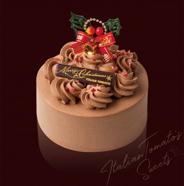 【イタリアントマト】クリスマス チョコレートケーキ 4号（12cm） クリスマス2021  