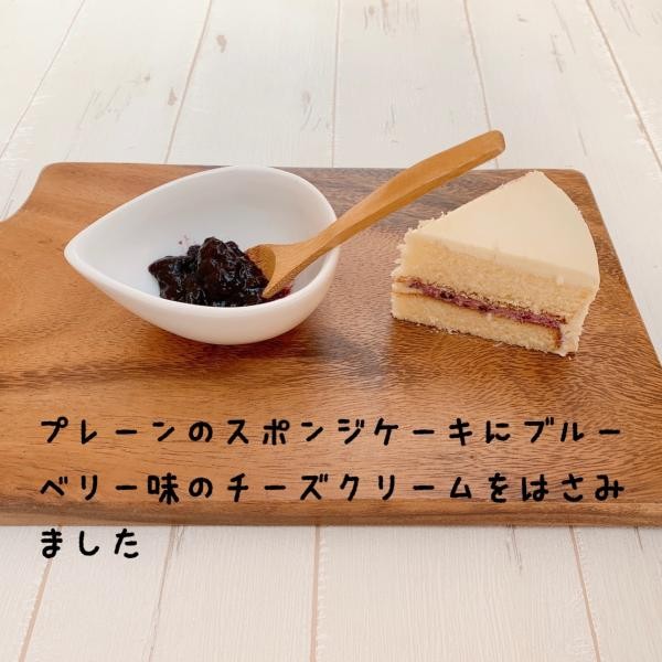 2色から選べる 美しいチーズケーキ【ユリとシュガーレースのケーキ 5号サイズ】 6