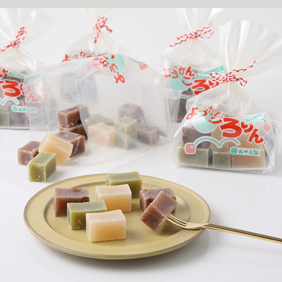 表面が固い 小城羊羹 ころりん5袋セット 一口サイズ カットタイプ 山田老舗cake Jp店 Cake Jp 表面が固い 小城羊羹 ころりん5袋セット 一口サイズ カットタイプ 山田老舗cake Jp店 Cake Jp