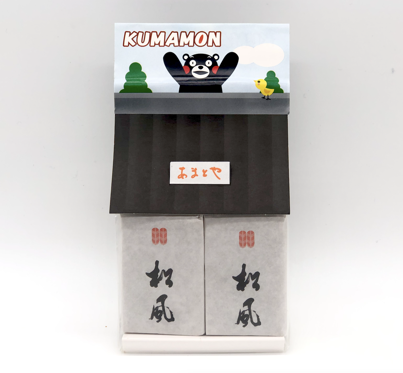 干菓子 松風【くまモン屋根型 4包入り】