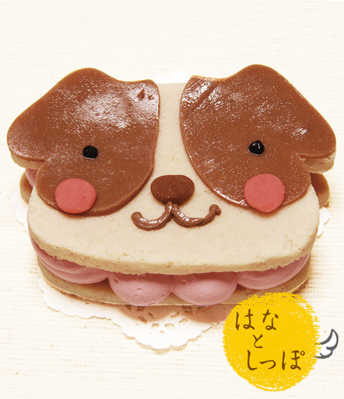 ≪犬用ケーキ≫ワンバーグ発酵ケーキ 【ジャックラッセルテリアみたいなタイプ】 誕生日 お祝い 無添加