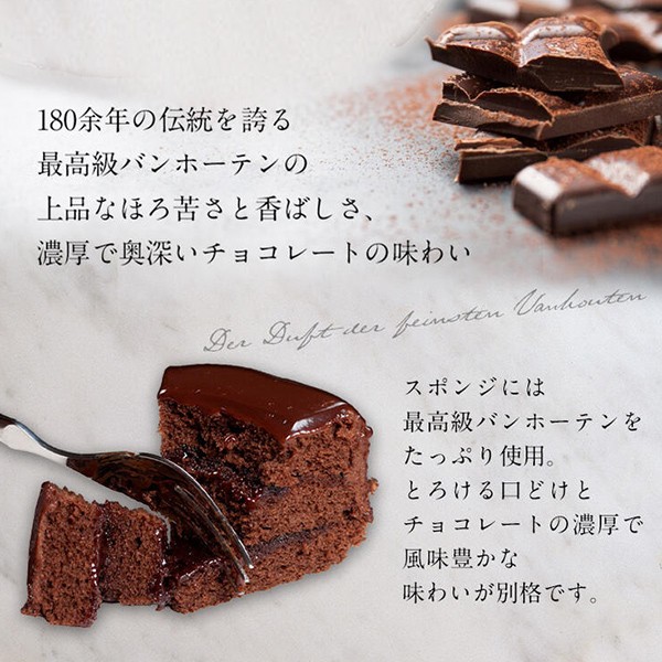 【早期特典】魅惑のザッハトルテ 5号  (cake050y) 2