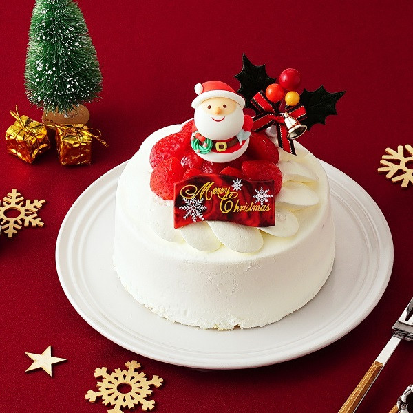 5号 【15cm】クリスマスイチゴ生デコレーションケーキ クリスマス2023