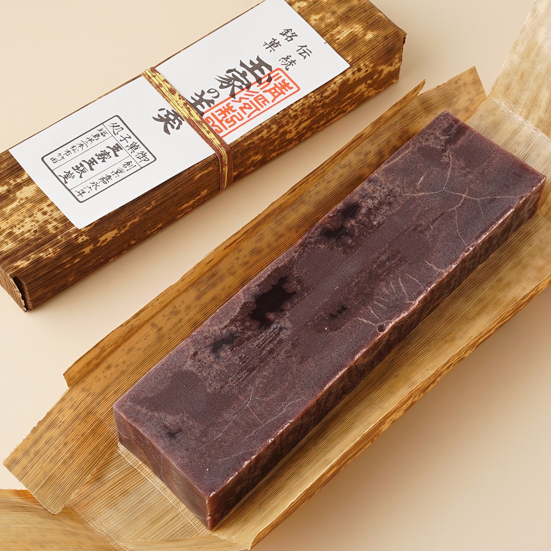 玉家の竹皮羊羹 ２本入 株式会社玉家玉振堂 Cake Jp