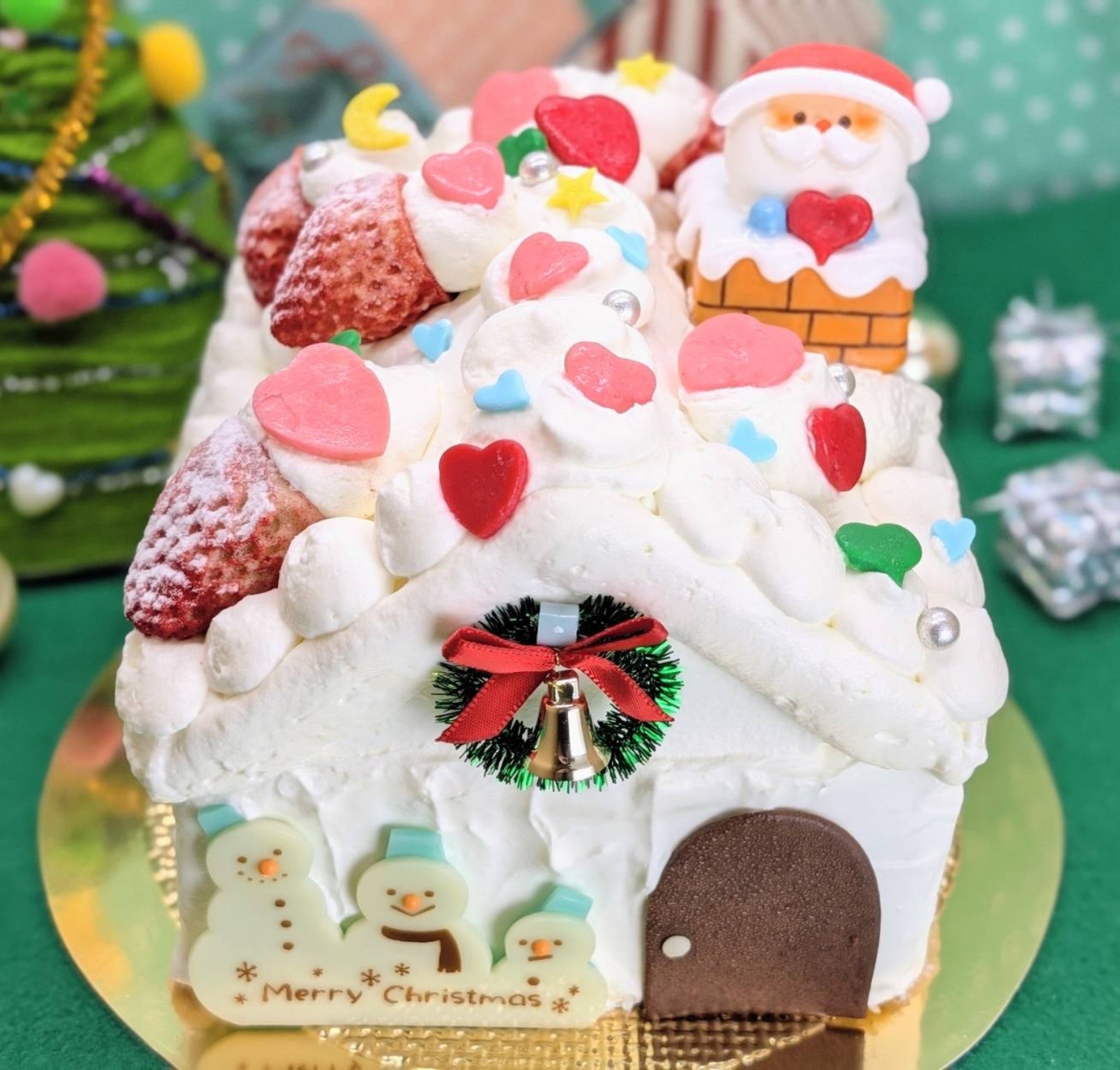 「サンタさん！クリスマス夜、愛をいっぱい込めて」ケーキ クリスマス2026