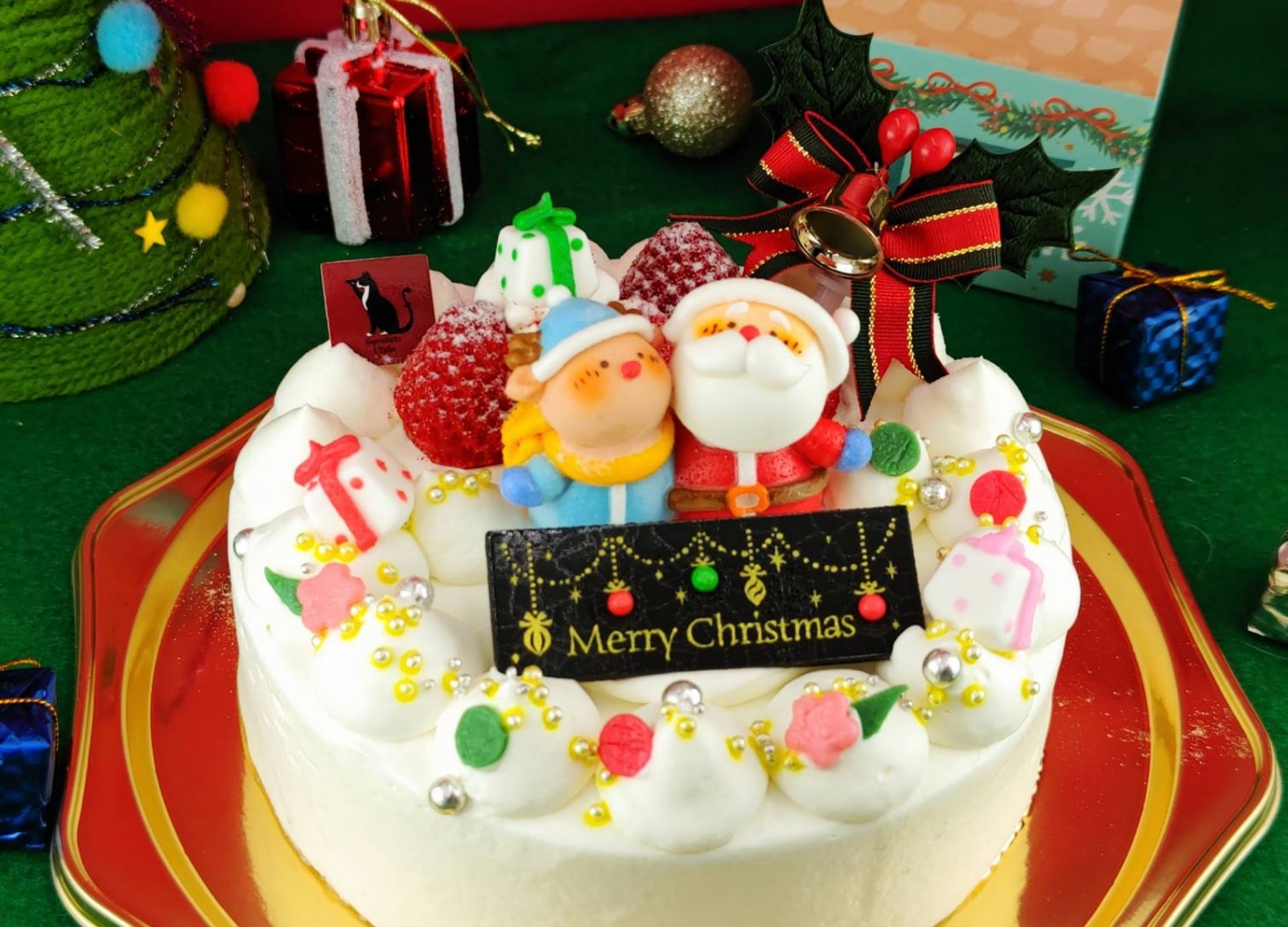 フェイクイチゴの生クリームケーキ 5号 クリスマス2025