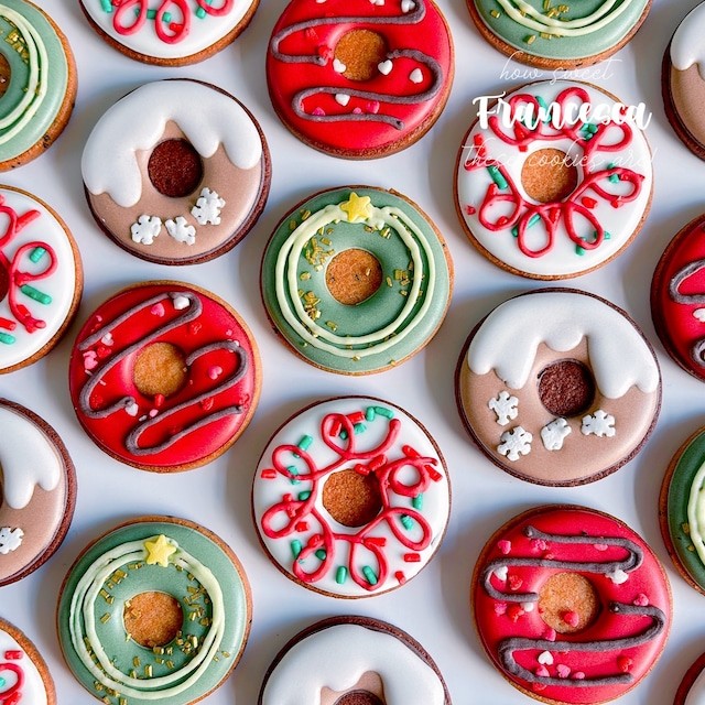 MINI CHRISTMAS DONUT ACVONbL[ 4 NX}X2025
