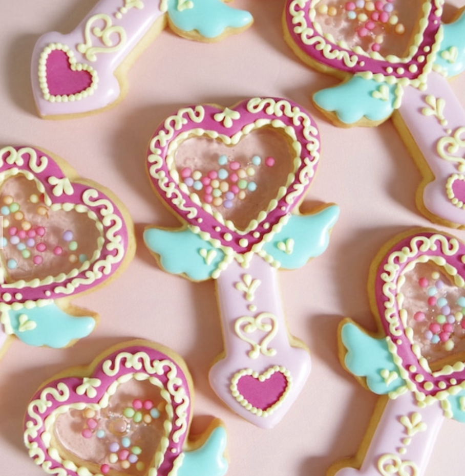 魔法のステッキのアイシングクッキー 3枚入り Francesca Von Sweets Cake Jp