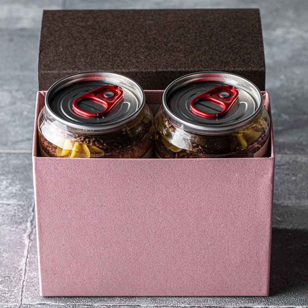 10層のショコラチョコスイートポテト缶 350㎖  2缶セット バレンタイン2023 10