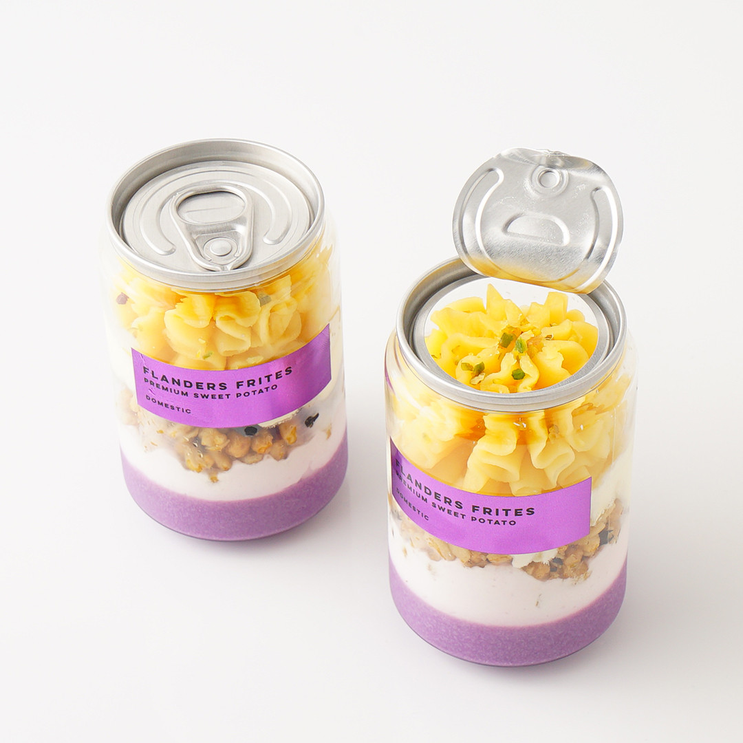 【フランダース】人気芋スイーツ店 HITONO監修 パフェ缶サイズ２５０ml ２缶セット 5