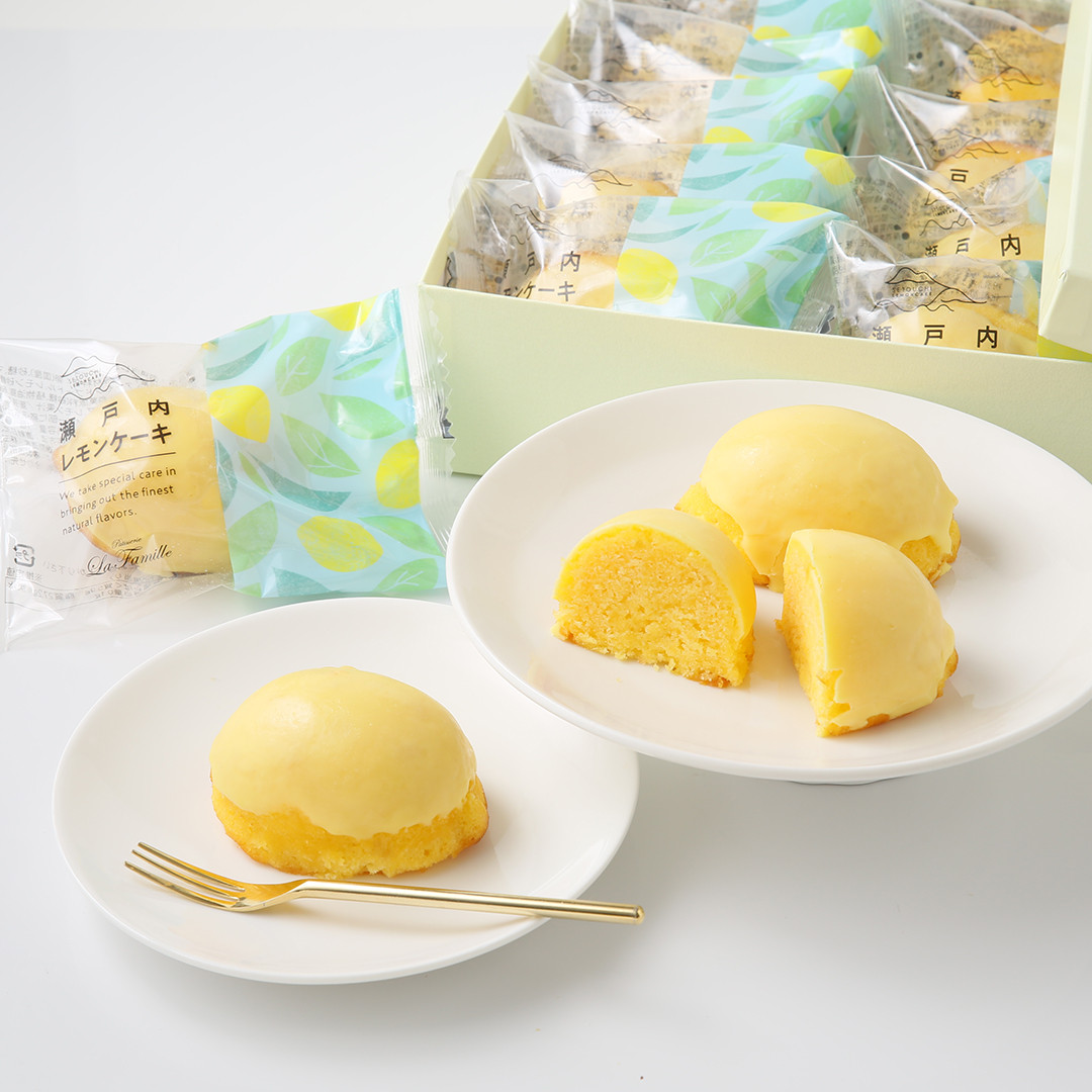 香川】【ラ・ファミーユ】瀬戸内レモンケーキ 15個入（フランス菓子工房ラ・ファミーユ） | Cake.jp