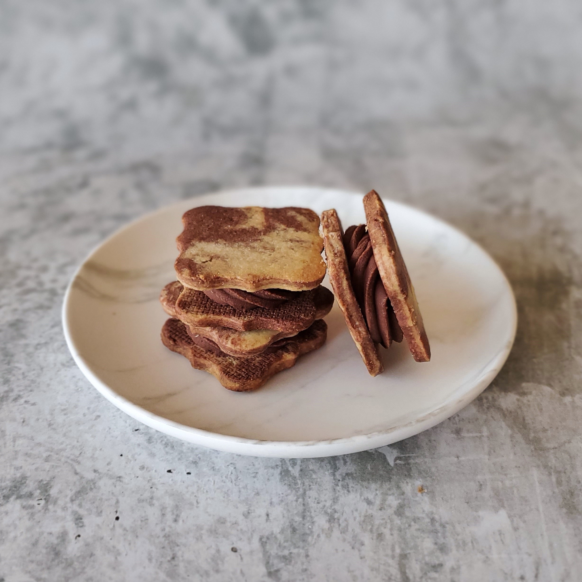 塩キャラメルチョコレートサンドクッキー5個セット【グルテンフリー】【米粉】