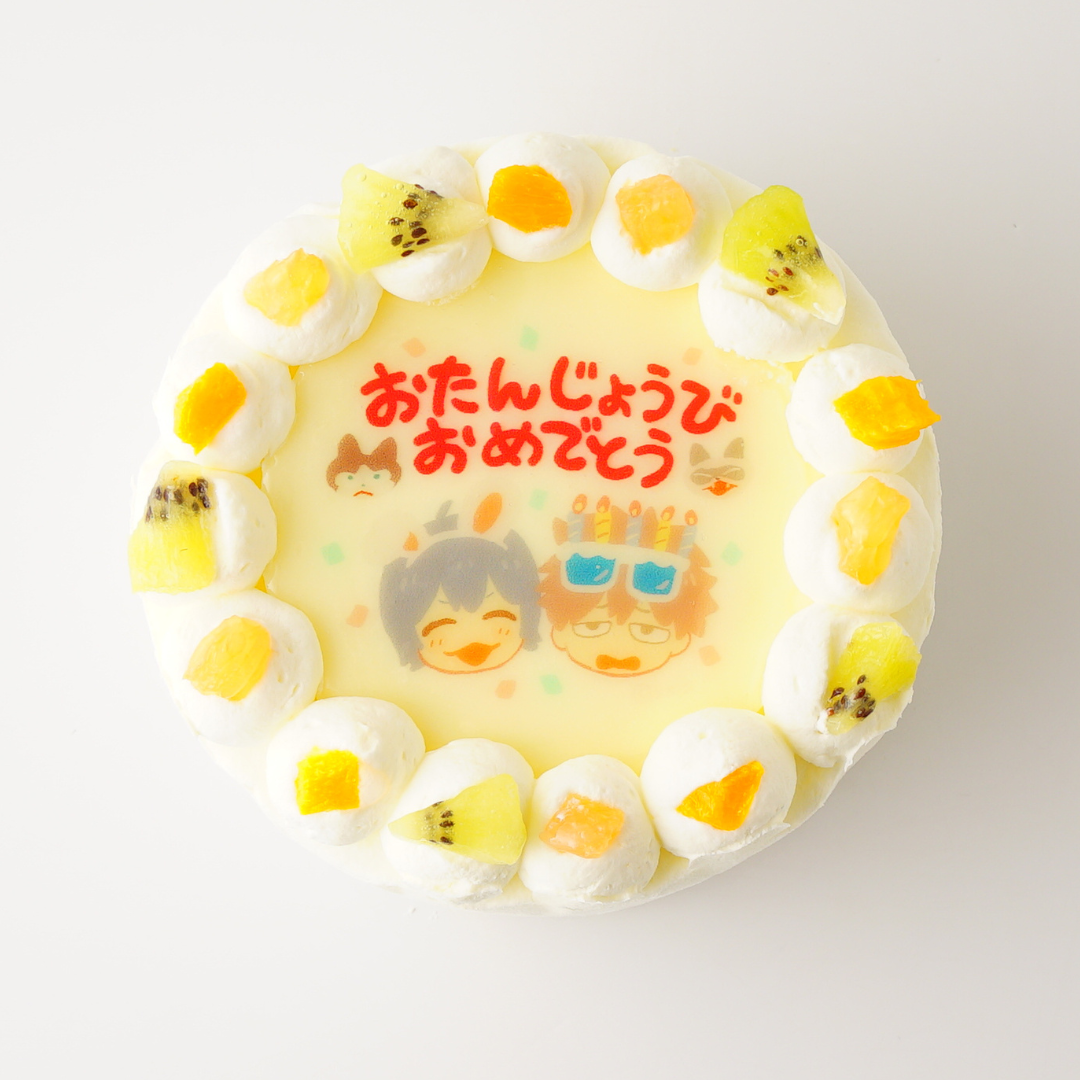 「みおしゅん」のお誕生日ケーキ