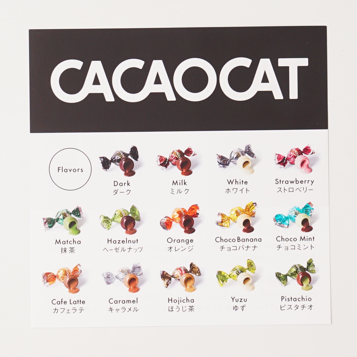 【CACAOCAT】 CACAOCAT缶 ミックス 14個入り BLACK