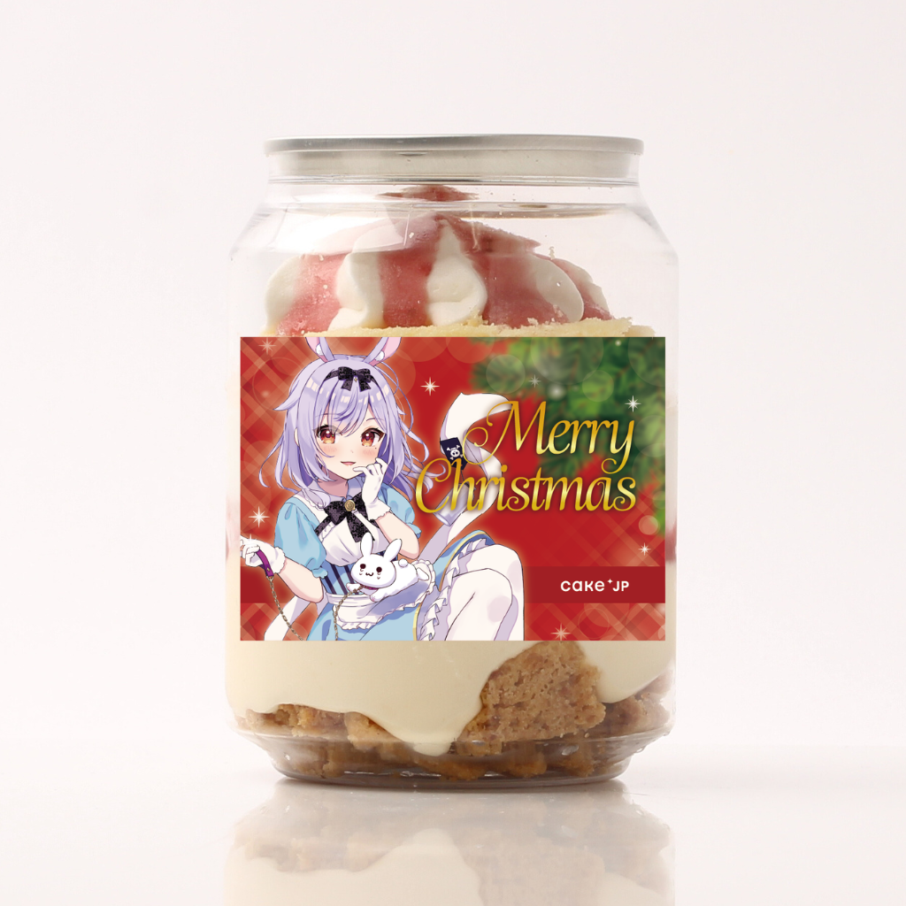 『姫咲ゆずる』オリジナルケーキ缶(イチゴカスタード味)
