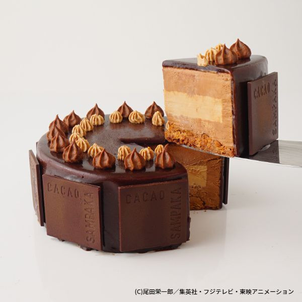 【CACAO SAMPAKA × ONE PIECE by Cake.jp】シャンクスベアチョコレートケーキ 6