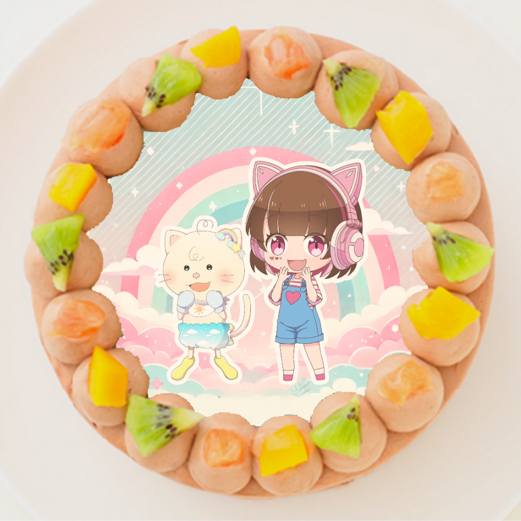 yTAMAchanzی^ʐ^`R[gP[L 6 18cm