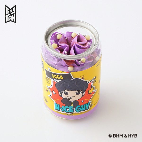 「TinyTAN」SUGAケーキ缶（ラズベリー味） 5