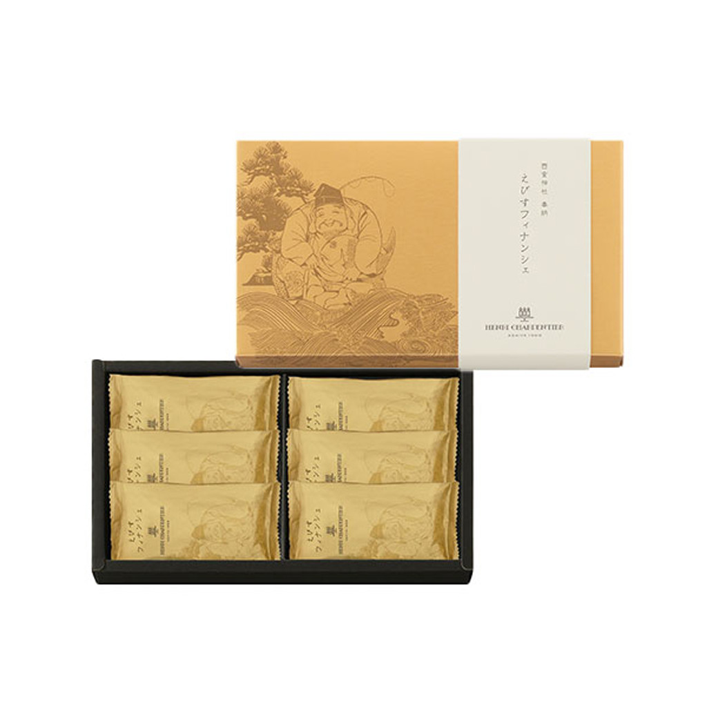 【アンリ・シャルパンティエ】えびすフィナンシェ 6個入り 
