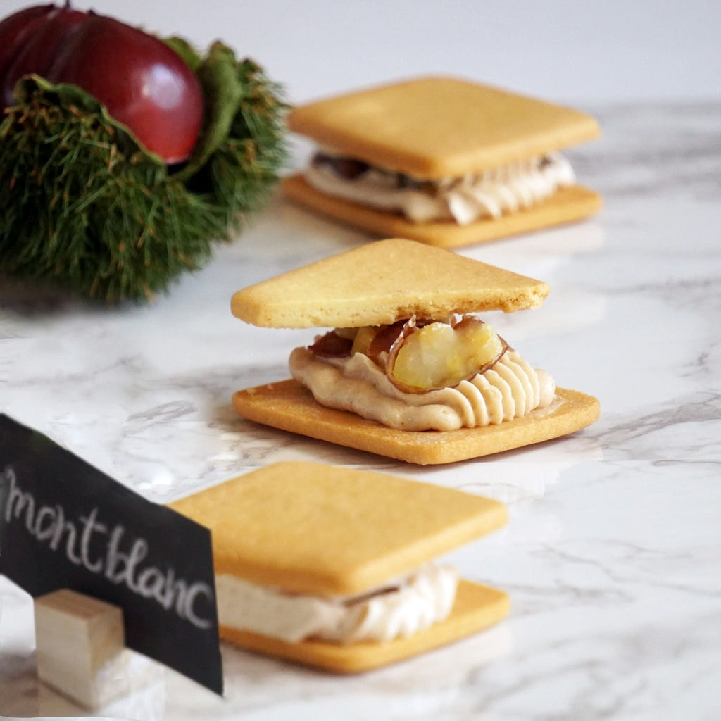 モンブラン?バターサンド? いいとこどりのモンサンド 6個入