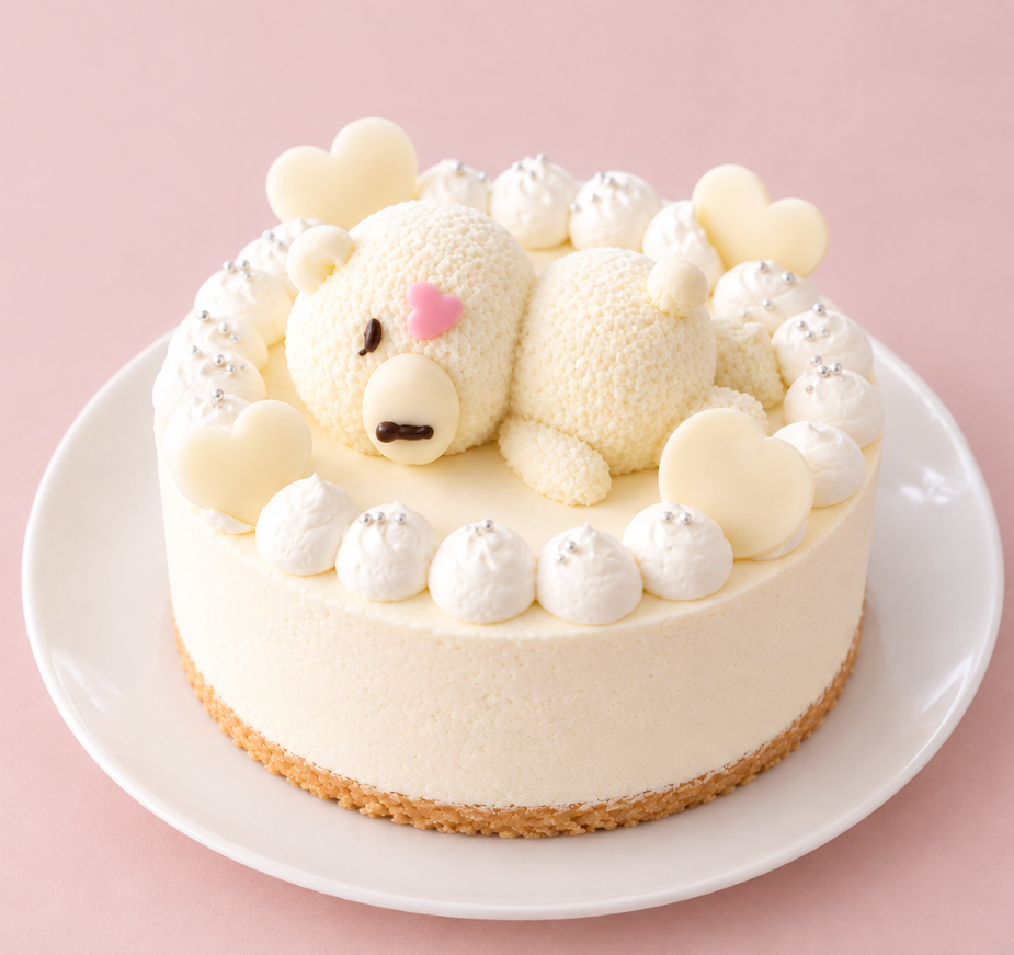 しろくまレアチーズ4号 幅12cm