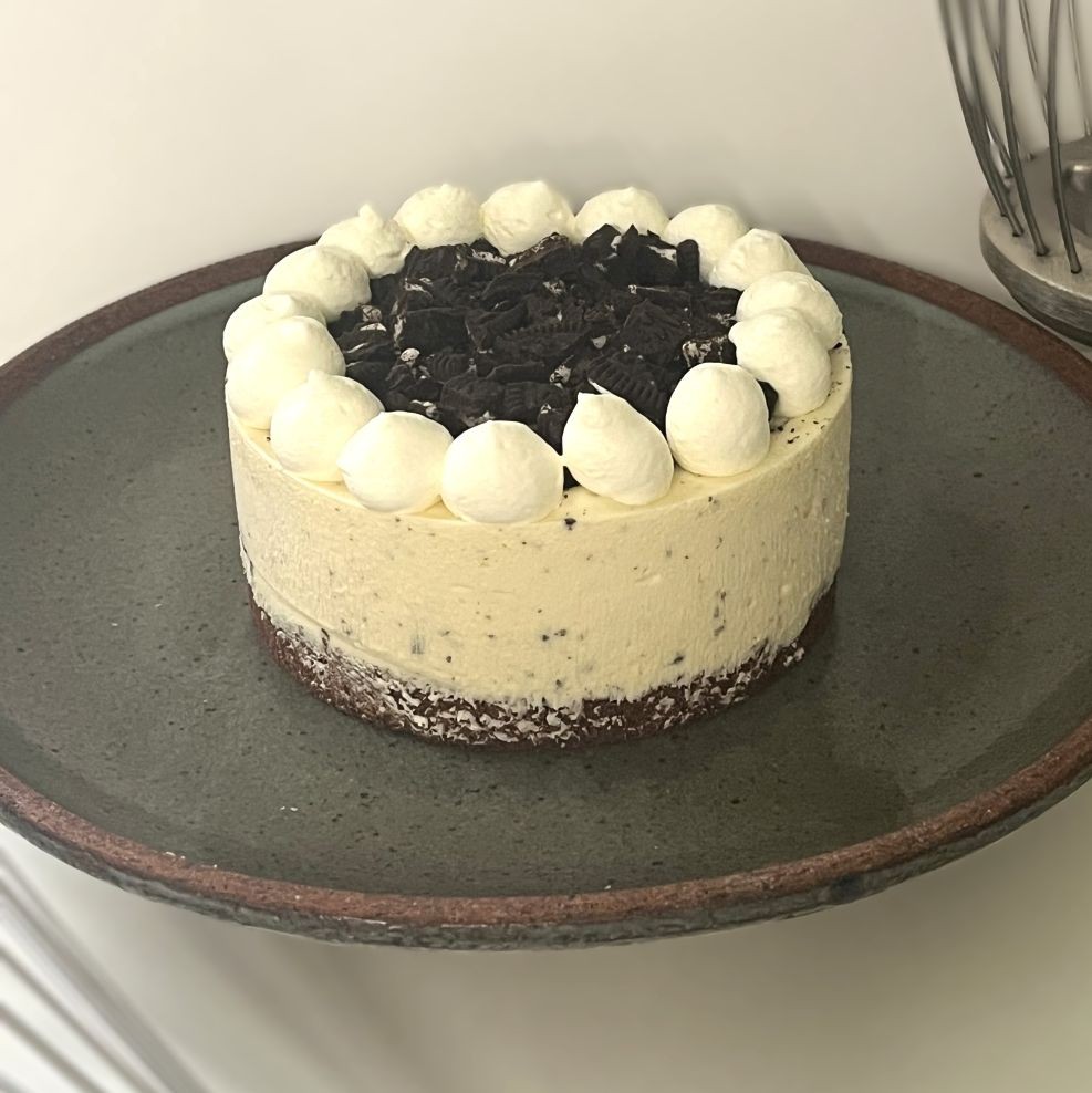 ふわとろ♡クッキー＆クリームのホワイトチョコケーキ