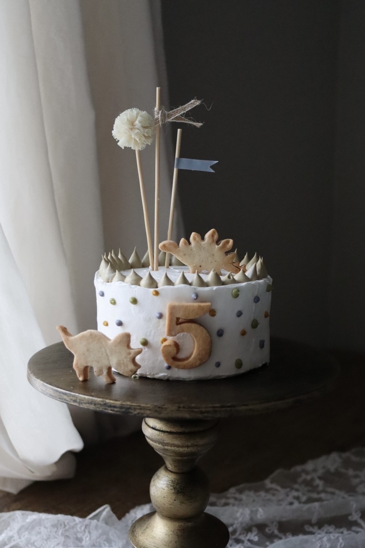 little adventure  cake 《小麦・卵・乳製品》不使用ケーキ ファーストバースデー スマッシュケーキ