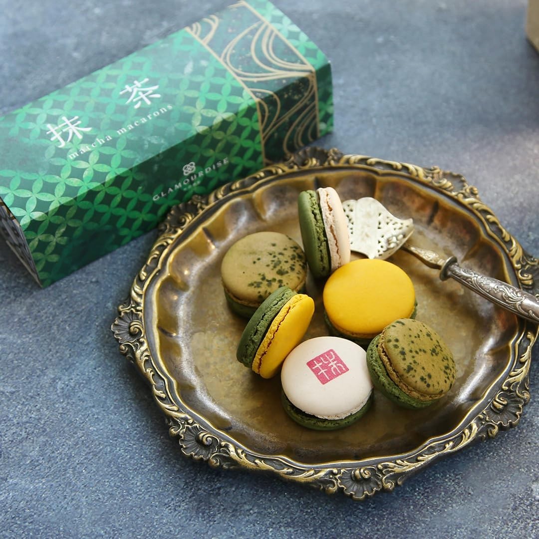 抹茶マカロン6個(冷凍)