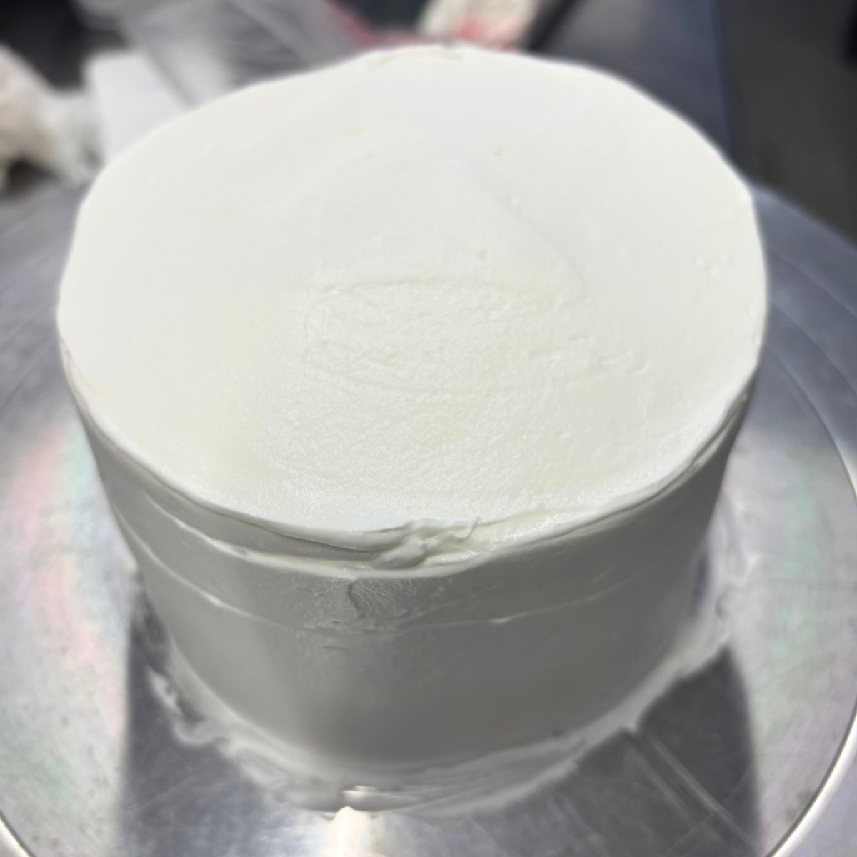 【冷凍】自分で仕上げる 生クリームデコレーションケーキ 4号/5号｜ナッペ済み・オリジナルケーキ作り サイズはオプションより選択できます
