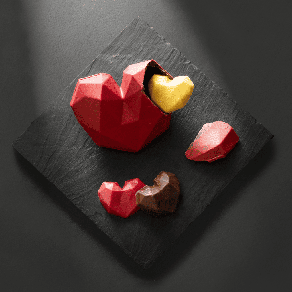 チョコスカルプチャー ジュエル ハート バレンタイン2026 ホワイトデー2026