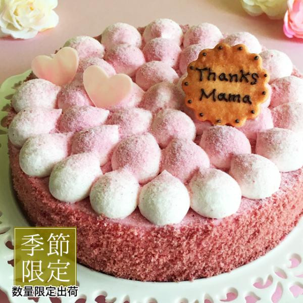 季節限定 こだわりの苺ムースとピスタチオのケーキ 5.5号 16cm 誕生日ケーキ バースデーケーキ  