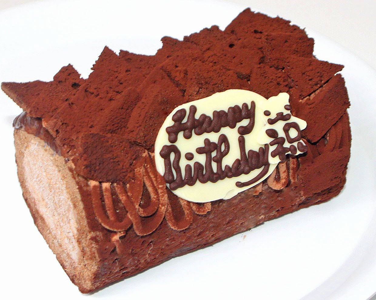 濃厚チョコレートクリームデコレーションロールケーキ 13.5cm