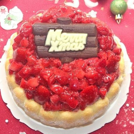 クリスマスいちごアイスケーキ 5号 15cm クリスマス2026