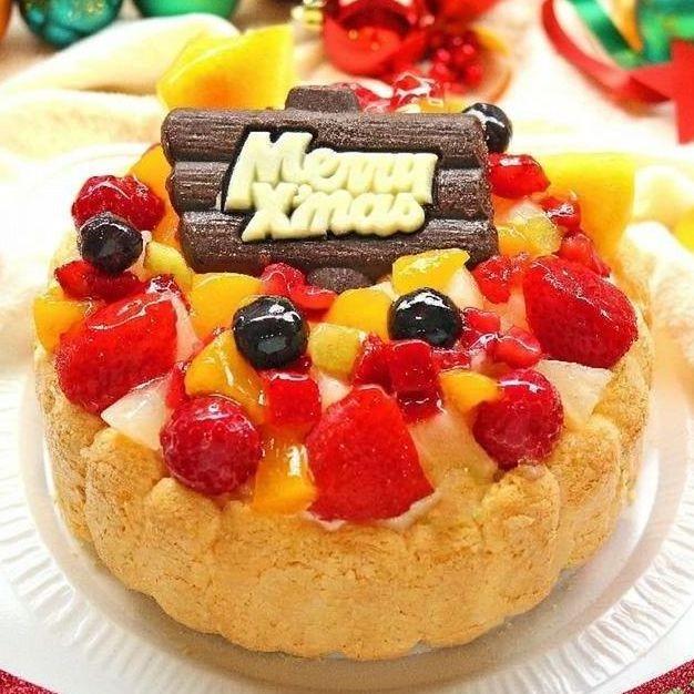 クリスマスフルーツアイスケーキ 4号 12cm クリスマス2026