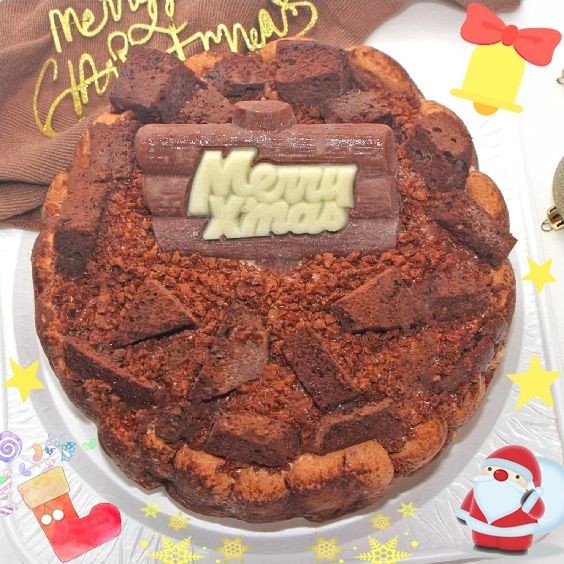 クリスマスチョコレートアイスケーキ 4号 12cm クリスマス2026