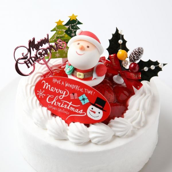 クリスマスケーキ2022 乳製品除去 乳製品アレルギー対応用クリスマスケーキ 5号 15cm 7