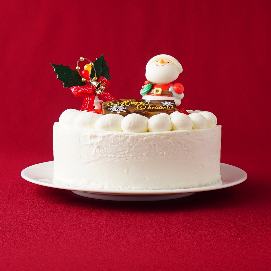 クリスマスケーキ2022 苺デコレーションケーキ 5号 15cm クリスマス2022（サンタアンジェラ） | Cake.jp